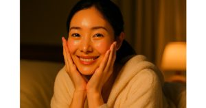 「今日の私、よくがんばったね」夜の美容時間は、自分へのいちばん優しいご褒美。