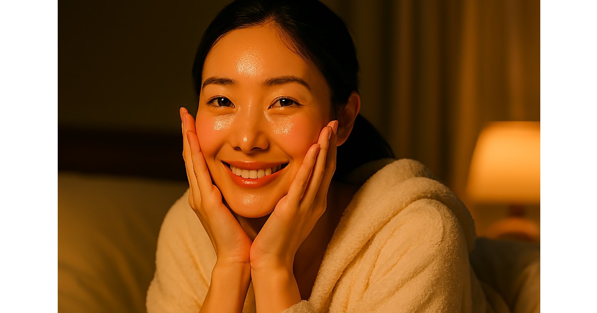 「今日の私、よくがんばったね」夜の美容時間は、自分へのいちばん優しいご褒美。