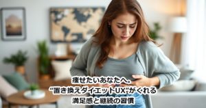 痩せたいあなたへ。“置き換えダイエットUX”がくれる満足感と継続の習慣