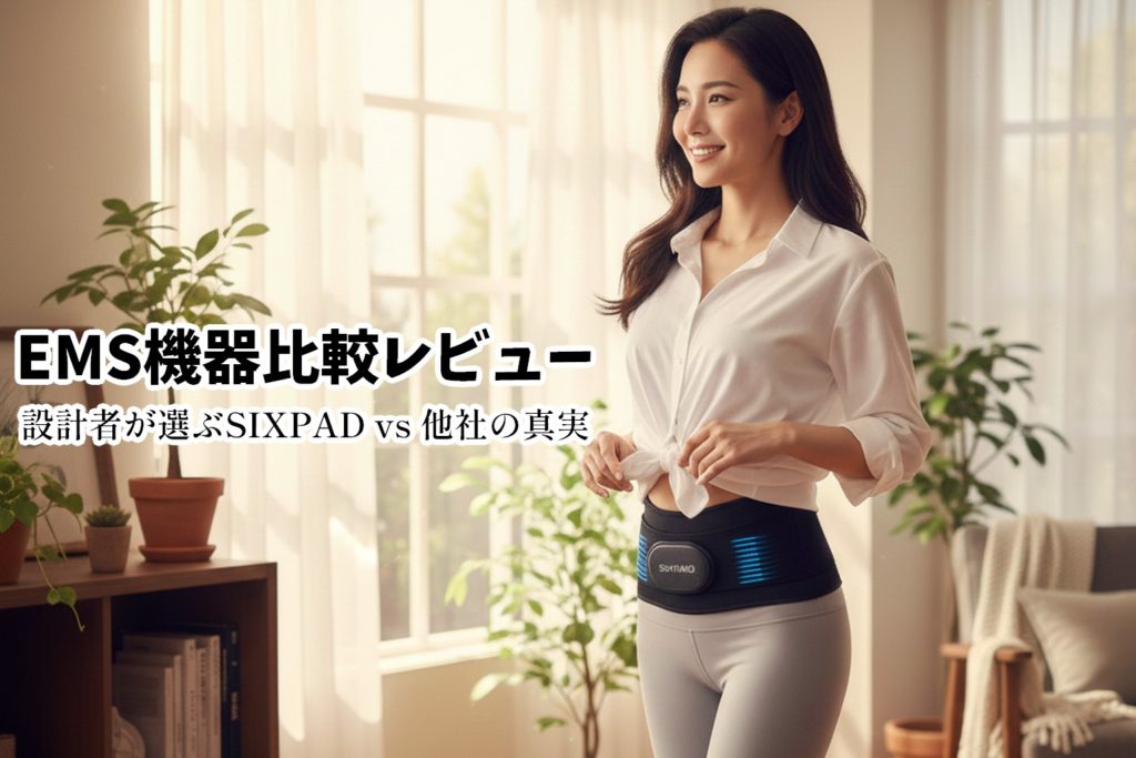 EMS機器比較レビュー|設計者が選ぶSIXPAD vs 他社の真実