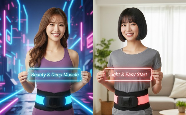 あなたの目的に合わせた最適解_SIXPAD Core Belt 2_La-VIE さらばジェルシート_EMS腹筋ベルト