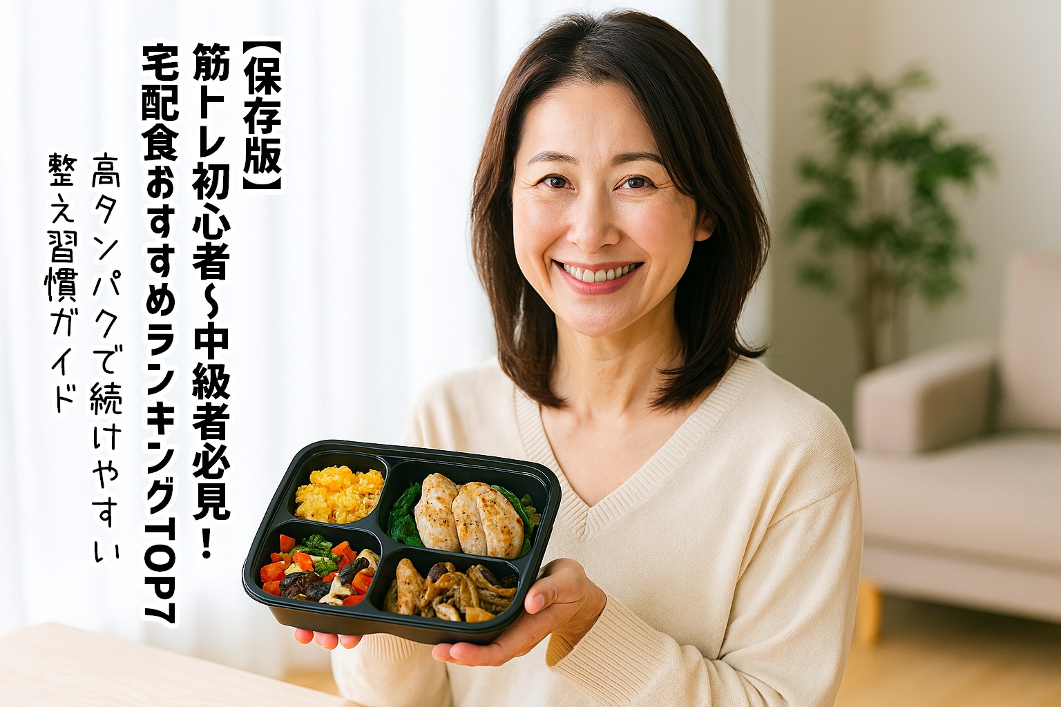 【保存版】筋トレ初心者〜中級者必見！宅配食おすすめランキングTOP7｜高タンパクで続けやすい整え習慣ガイド