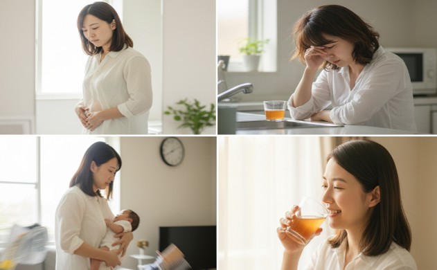 “ママの悩み”に、酵素ドリンクはこう応えてくれる