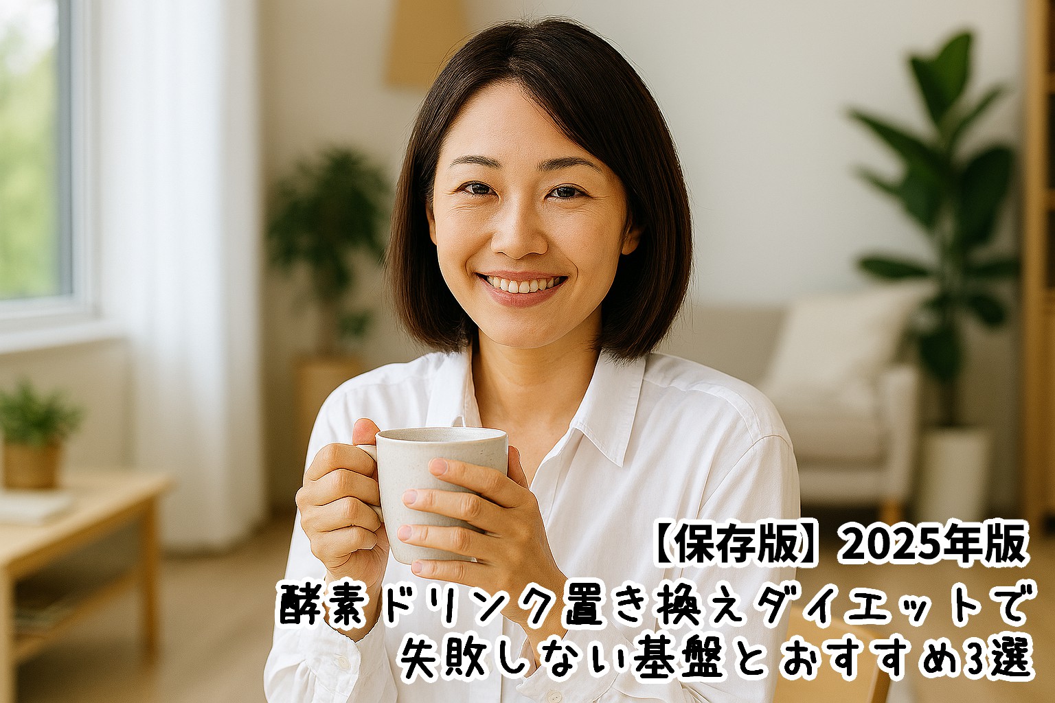 【保存版】2025年版|酵素ドリンク置き換えダイエットで失敗しない基盤とおすすめ3選