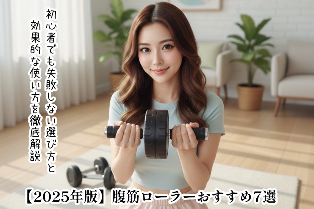 【2025年版】腹筋ローラーおすすめ7選|初心者でも失敗しない選び方と効果的な使い方を徹底解説