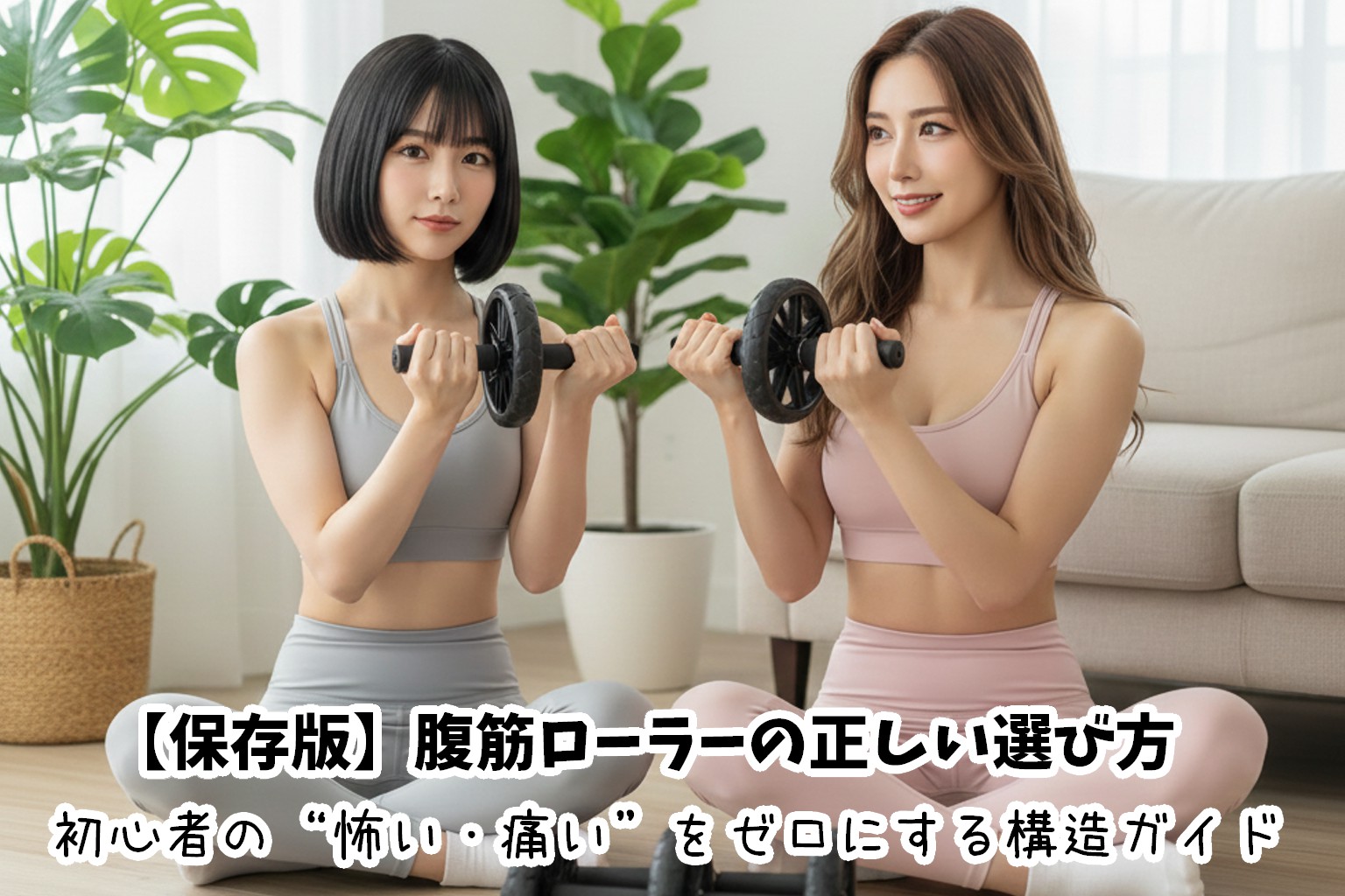 【保存版】腹筋ローラーの正しい選び方|初心者の“怖い・痛い”をゼロにする構造ガイド