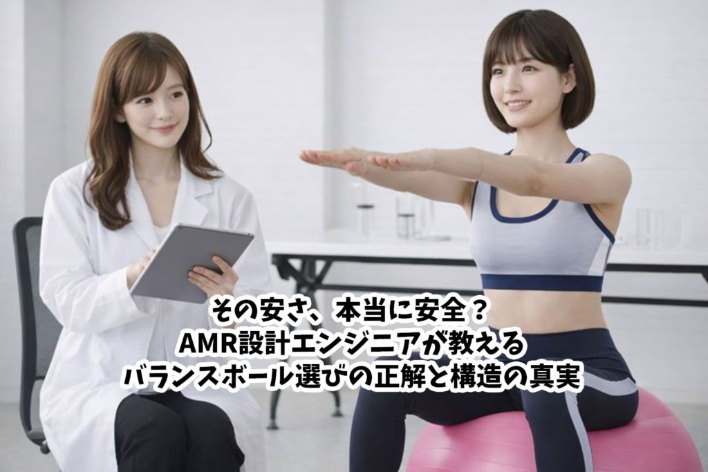その安さ、本当に安全?AMR設計エンジニアが教えるバランスボール選びの正解と構造の真実