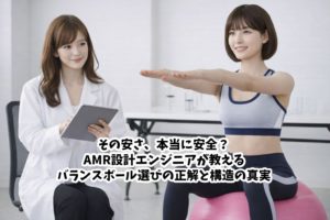 その安さ、本当に安全？AMR設計エンジニアが教えるバランスボール選びの正解と構造の真実