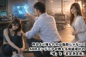 昨日より増えたのは脂肪じゃない！AMRエンジニアが教える体組成計の「嘘」と「安定測定術」