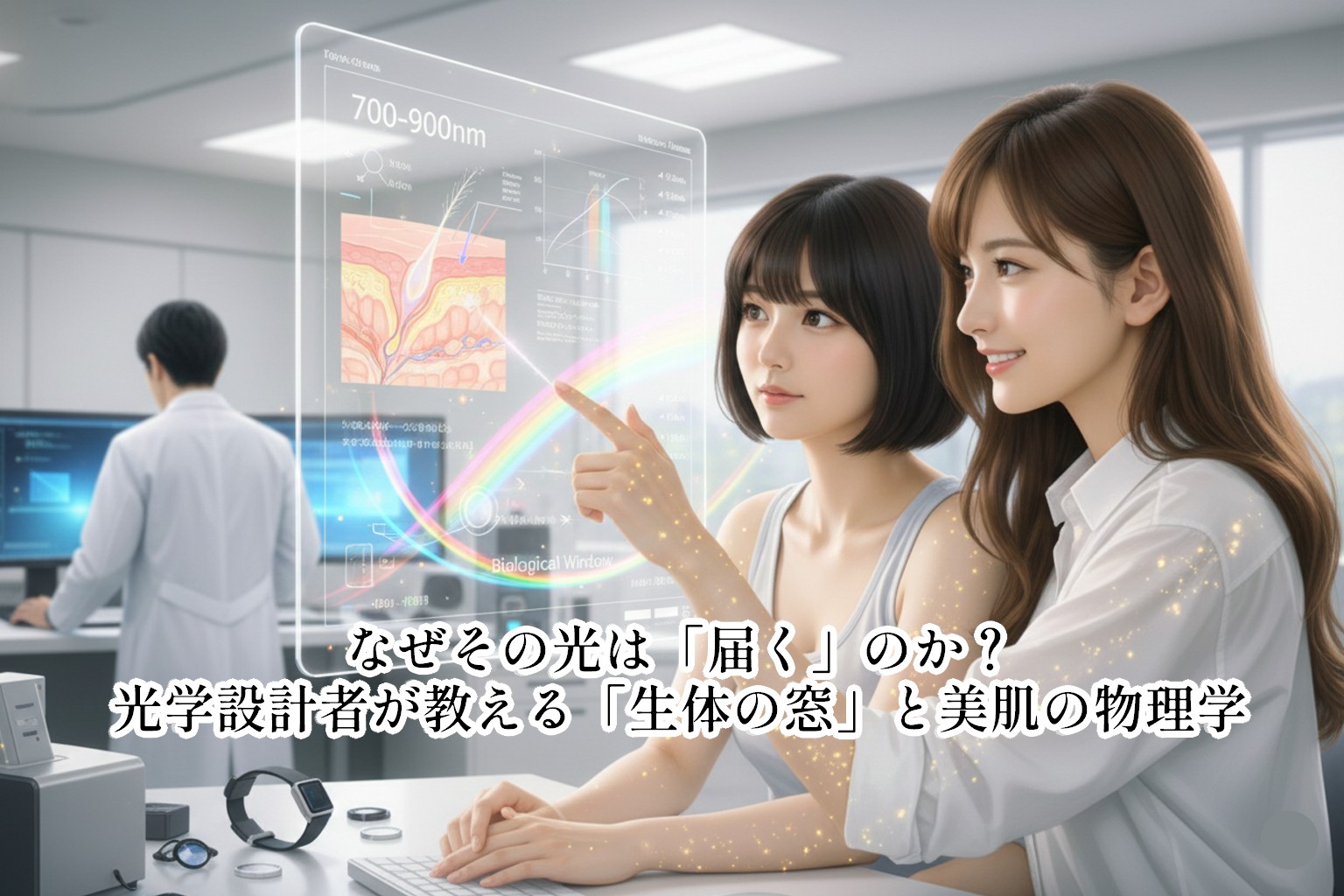 なぜその光は「届く」のか？光学設計者が教える「生体の窓」と美肌の物理学